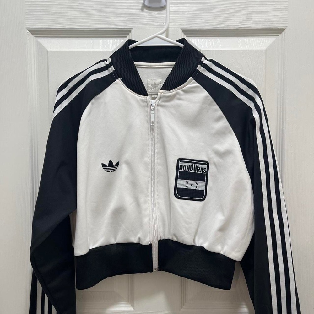 Adidas Honduras Cropped Jersey / Varsity Bomber Jacket